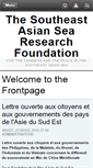 Mobile Screenshot of fr.seasfoundation.org